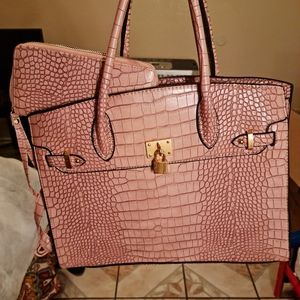 Hand bag and matching purse